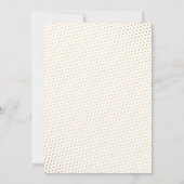 Elegante Einladung zum Hochzeitsfeiern (Rückseite)