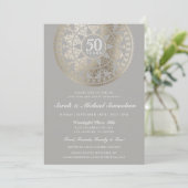 Elegante Einladung zum Hochzeitstag (Stehend Vorderseite)