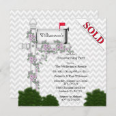 Elegante Einladung zum Housewarming (Vorne/Hinten)