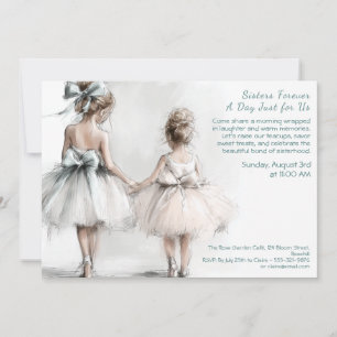 Elegante Einladung zum Schwester-Tag-Brunch – Past