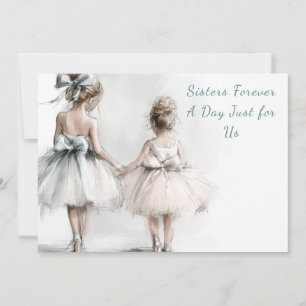 Elegante Einladung zum Schwester-Tag-Brunch – Past