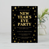 Elegante Einladung zum Silvesterfest (Stehend vorne)