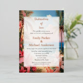 Elegante Einladung zur Goldfolie (Stehend vorne)