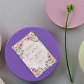 Elegante Einladung zur Hochzeit