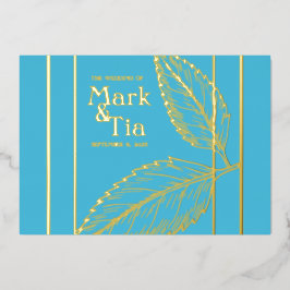 Elegante Einladung zur Hochzeit