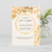 Elegante Einladung zur Hochzeit | Zeitlose Liebe (Stehend Vorderseite)