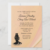 Elegante Einladung zur Hochzeitsfeier (Vorderseite)