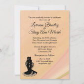 Elegante Einladung zur Hochzeitsfeier (Vorderseite)