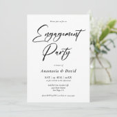 Elegante Einladung zur Minimalistischen Bewerbung (Stehend Vorderseite)