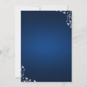 Elegante Einladung zur Ruhestandsfeier (Rückseite)