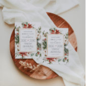 Elegante Einladung zur Weihnachtsfeier