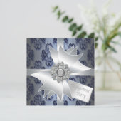 Elegante Einladungen (Stehend Vorderseite)