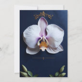 Elegante Einladungen für Hochzeiten (Rückseite)