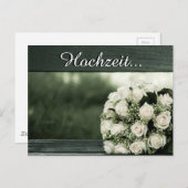 Elegante Einladungen für Hochzeiten (Vorne/Hinten)