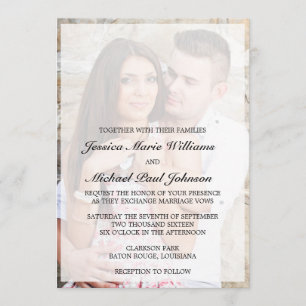 Elegante Einladungen für Hochzeiten