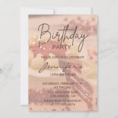 Elegante Einladungen zum 13. Geburtstag Cake Chic (Vorderseite)