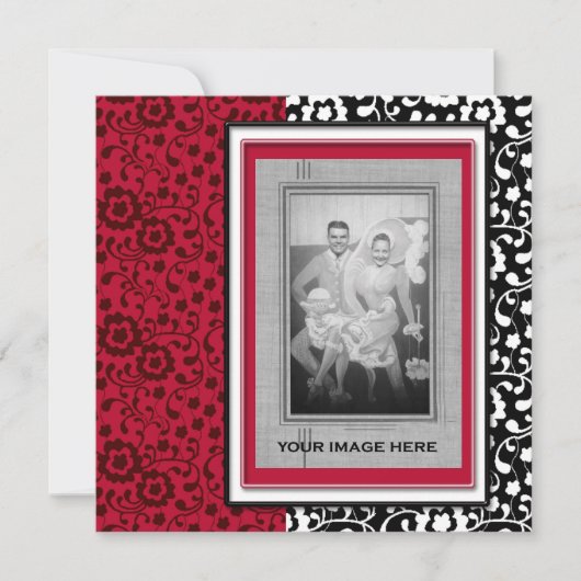 Elegante Einladungen zum 50. Hochzeitstag (Vorderseite)