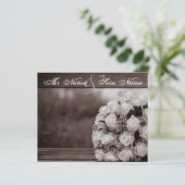 Elegante Einladungen zur Hochzeit 12 (Stehend Vorderseite)