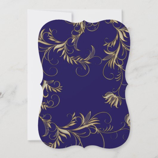 Elegante Einladungen zur Hochzeit von Schiffen und (Rückseite)