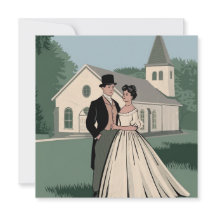 Elegante Einladungskarte feiert Liebe