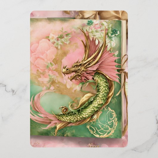 Elegante Einladungskarten für jeden Anlass Folieneinladung (Rückseite)