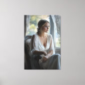 Elegante Einrichtung: Wasserfarben Kunst Leinwanddruck (Vorderseite)