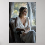 Elegante Einrichtung: Wasserfarben Kunst Poster (Vorne)