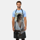 Elegante Einrichtung: Wasserfarben Kunst Schürze (Getragen)