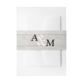 Elegante einzigartige Newspaper Wedding Invitation Einladungsbanderole (Vorderseite Beispiel)