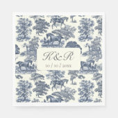 Elegante Elegante Highlights Serviette (Vorderseite)