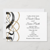 Elegante Elegante Kunst, Dichtung und Musik Einladung (Vorderseite)