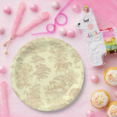 Elegante Elegante Rodelbahn mit Aussicht Pappteller (Party)