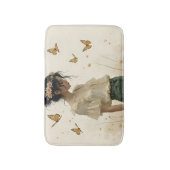 Elegante Eleganz im Schmetterlingstanz Badematte (Vorderseite Vertikal)