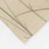 Elegante Eleganz im Schmetterlingstanz Fleecedecke (Ecke)