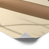 Elegante Eleganz im Schmetterlingstanz Poster (Ecke)