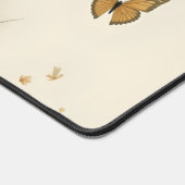 Elegante Eleganz im Schmetterlingstanz Schreibtischunterlage (Ecke)