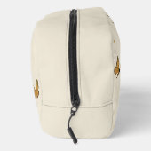 Elegante Eleganz im Schmetterlingstanz Waschbeutel (Rechts)