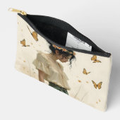 Elegante Eleganz im Schmetterlingstanz Zubehörtasche (Offen)