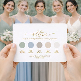 Elegante Elfenbein-Blumen-Hochzeitskleidung-Karte Einladung