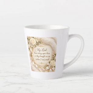 Elegante Elfenbein-Rose Eltern Dua Inspirierend Milchtasse