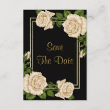 Elegante Elfenbeinküste Rose & Gold Glitzer Save t