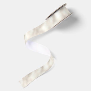 Elegante Elfenbeinweiße Hochzeit Satinband