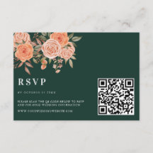 Elegante Emerald Green Floral Hochzeit im Herbst W