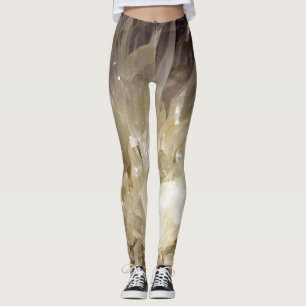 Elegante Energie Grafik Clear Quartz Leggings