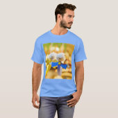 Elegante Engels-Kunstgrafik T-Shirt (Vorne ganz)