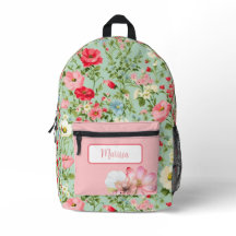 Elegante Englische Land-Wildblumen-Personalisierun