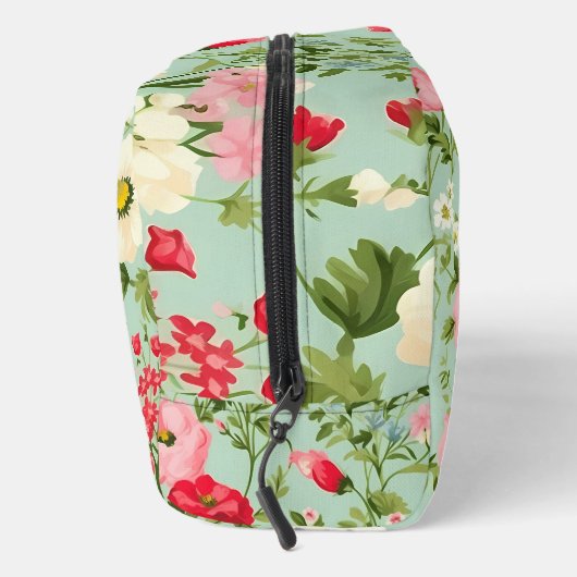 Elegante English Country Wildblume Personalisiert Waschbeutel (Rechts)