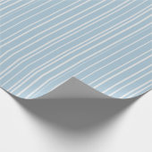 Elegante Ente Ei blau-weiß decoupage Geschenkpapier (Ecke)