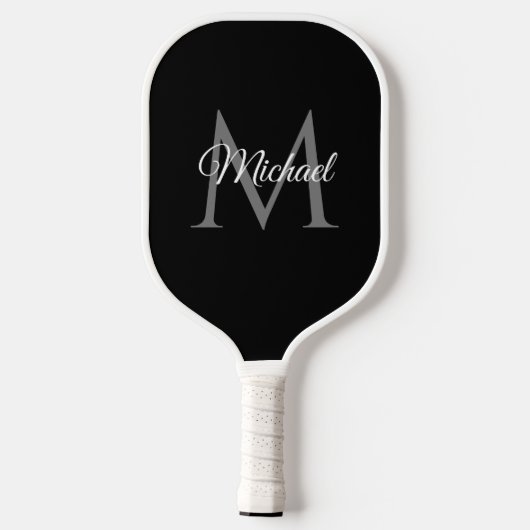 Elegante Entwurfsvorlage für den doppelseitigen Mo Pickleball Schläger (Rückseite)