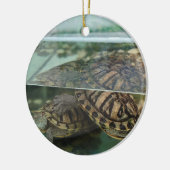 Elegante, erdgeschmückte Ferien Ornament (Links)